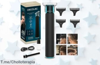 Cecotec cortapelos profesional con cuchilla ultra afilada para cortes precisos y 90 min de autonomía disfruta este ofertón nunca visto precio loco que se agota rápido compra ya