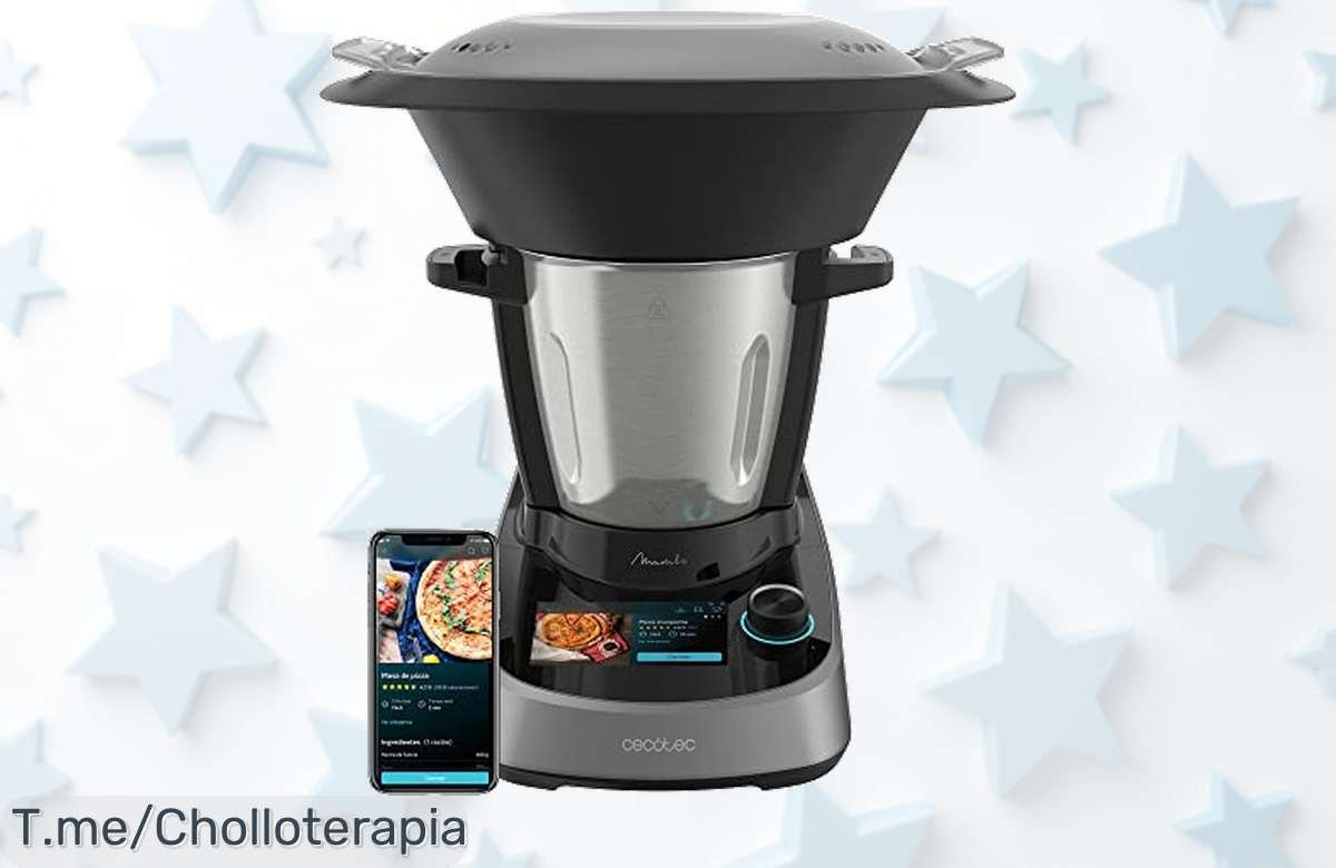 Cecotec mambo touch 1600w con 37 funciones y báscula integrada a precio loco disfruta un descuento brutal y cocina como profesional no dejes pasar este ofertón limitado