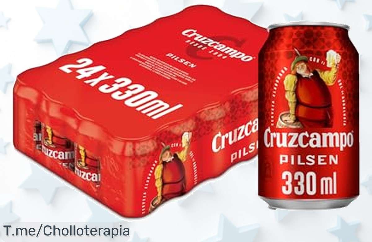 Cerveza cruzcampo pack 24 latas sabor único con espuma cremosa y frescura que enamora precio loco oferta limitada corre ya antes de que se acaben este ofertón nunca visto