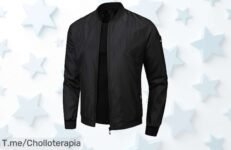 Chaqueta bomber ligera para hombre con diseño deportivo precio de ganga y descuento brutal que no ves todos los días aprovecha este ofertón único ya antes que se acabe