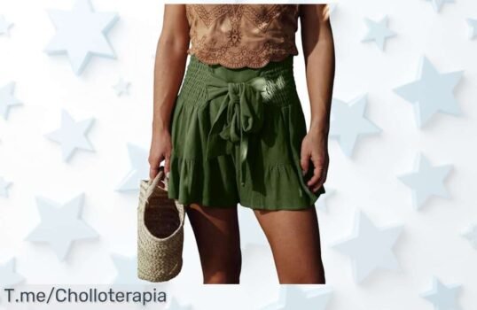Chechury pantalones cortos de lino con pierna ancha que alargan tu figura en un ofertón nunca visto precio loco y descuento brutal ¡aprovecha ya antes de que se agoten!