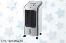 Climatizador portátil con purificador y 3 velocidades a precio loco refresca tu vida ya con este ofertón de descuento brutal Nunca visto ¡Corre que vuelan!