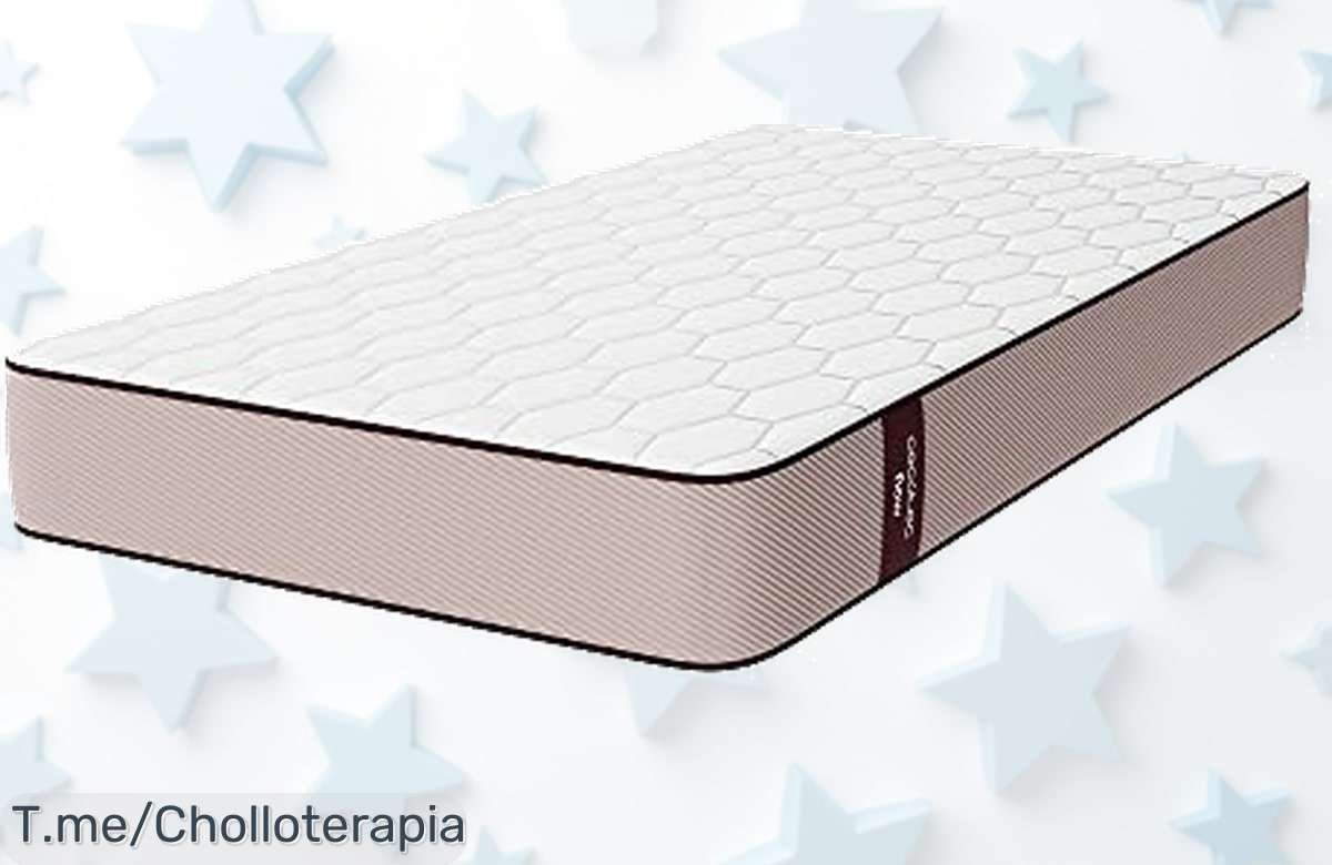 Colchón viscoelástico doble cara invierno verano en un super chollo con descuento brutal para dormir como nunca aprovecha este ofertón único antes que desaparezca