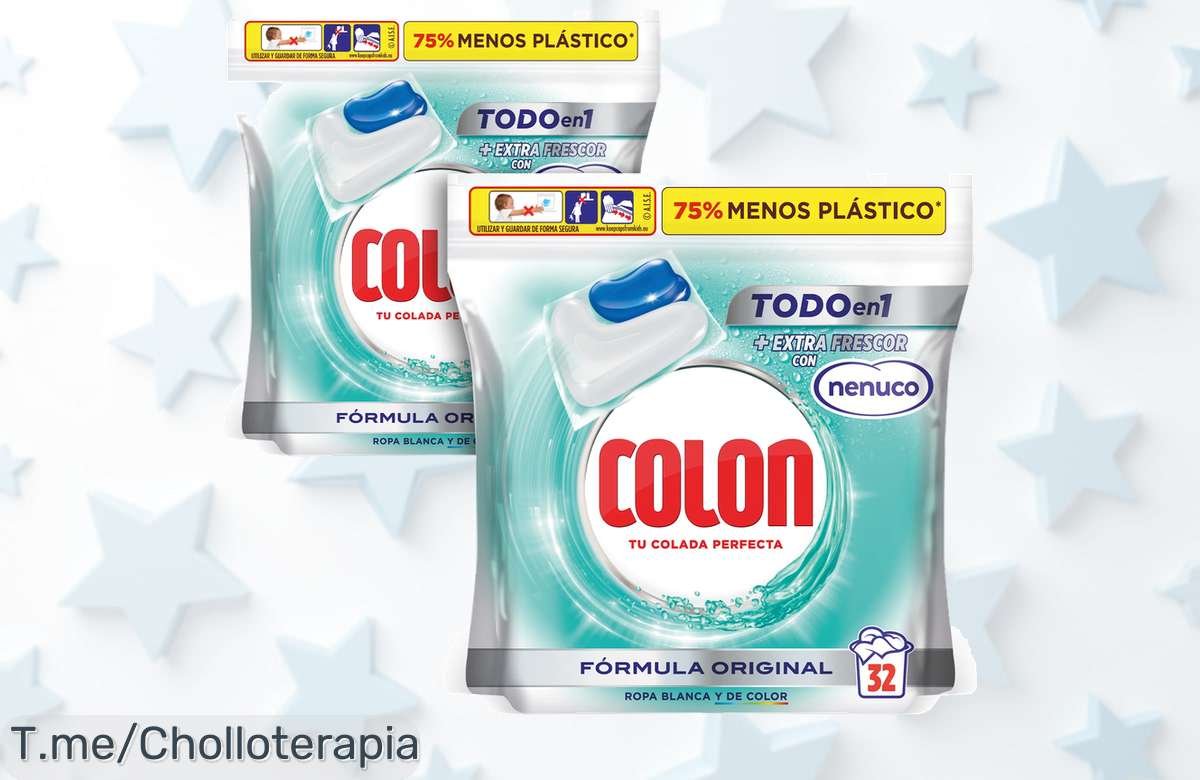 Colon Nenuco cápsulas para lavadora limpieza profunda con súper descuento brutal precio de ganga nunca visto aprovecha este ofertón único y limitado ¡compra ya!