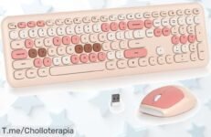 Combo inalámbrico teclado y ratón con silencio total y batería duradera precio de ganga nunca visto aprovecha este ofertón limitado antes que desaparezca
