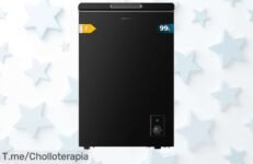 Congelador Cecotec 99L con modo rápido y bloqueo infantil perfecto para frescura total precio loco en oferta limitada corre que vuela este descuento brutal jamás visto