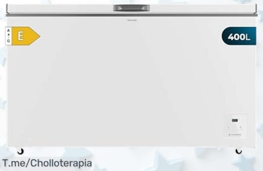 Congelador horizontal Cecotec 400L con congelación súper rápida y bloqueo infantil precio de ganga oferta nunca vista ¡aprovecha este super chollo antes que desaparezca!