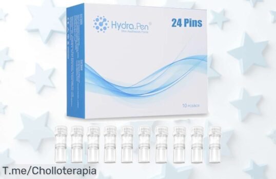 Consigue 10 cartuchos Dr pen Hydra Pen H3 con descuento brutal para una piel más joven e hidratada aprovecha este ofertón precio de ganga antes que desaparezca