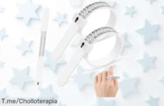 Consigue 2PCS medidores de anillos con un precio loco para medir tu talla sin líos material duradero y descuento brutal limita la oferta corre ya antes que se acaben