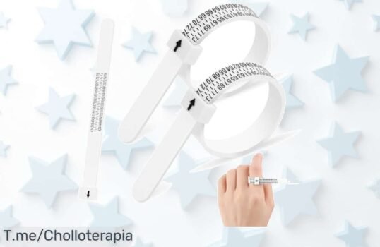 Consigue 2PCS medidores de anillos con un precio loco para medir tu talla sin líos material duradero y descuento brutal limita la oferta corre ya antes que se acaben