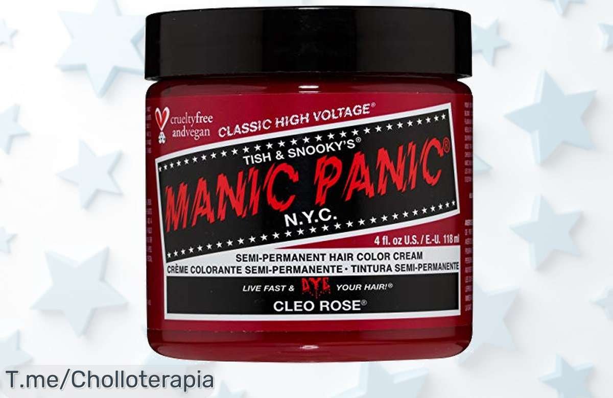 Consigue Manic Panic Cleo Rose color intenso que dura semanas con cuidado único para tu cabello en un ofrecón nunca visto precio loco y descuento brutal solo hoy actúa ya