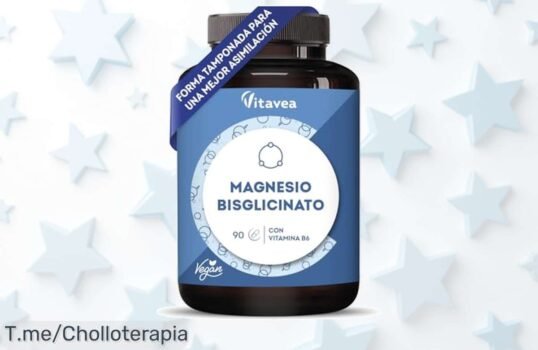 Consigue bisglicinato de magnesio con B6 en oferta única para energía sin cansancio y menos calambres aprovecha este super chollo con descuento brutal y precio de ganga ya