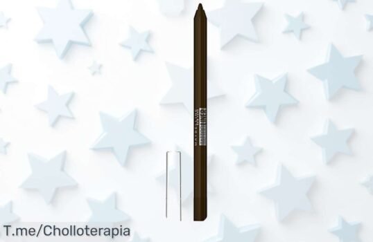 Consigue el Maybelline Tattoo Liner marrón waterproof con un descuento brutal que nunca visto para durar todo el día sin retoques aprovecha este super chollo ya mismo