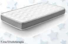 Consigue el colchón Baloo Plus que protege la espalda de tu bebé y mantiene fresquito todo el año con un descuento brutal nunca visto precio loco solo por tiempo limitado actúa ya