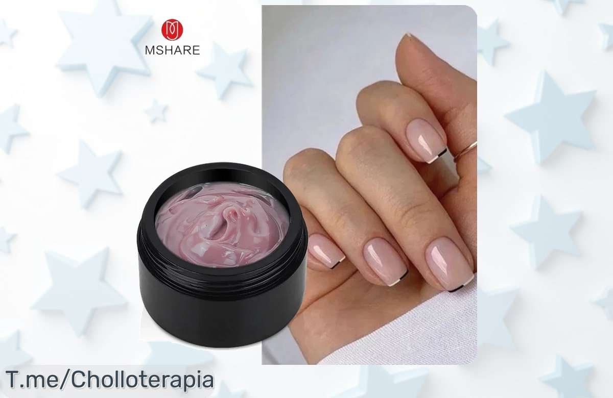 Consigue el gel uñas construcción rosa oscuro con caída de precio brutal unas uñas fuertes y bonitas en casa oferta limitada ¡aprovecha este super chollo nunca visto!