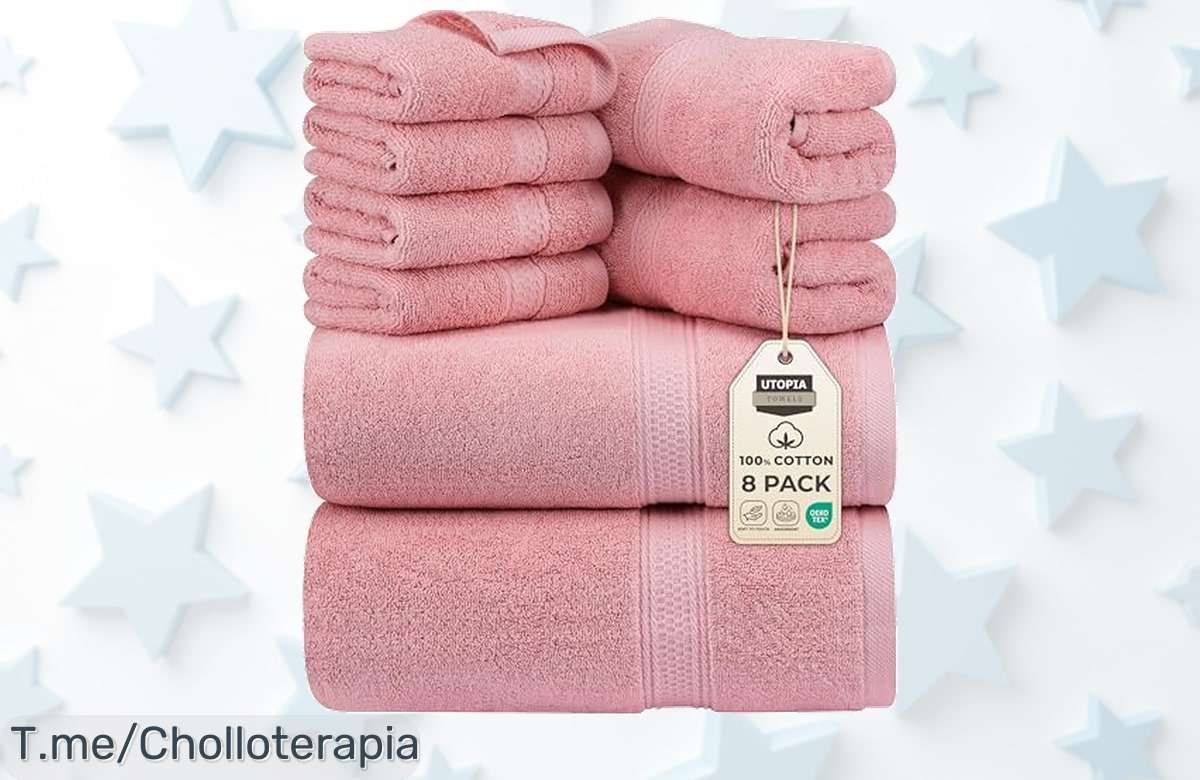 Consigue el súper pack utopia towels con toallas ultra suaves y mega absorbentes precio loco nunca visto aprovecha este ofertón descuento brutal ¡últimas unidades!