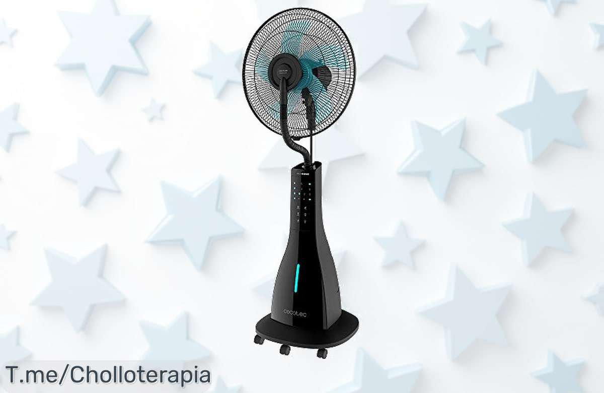 Consigue el ventilador nebulizador Cecotec EnergySilence 690 con mando a distancia aire fresquito ya precio de ganga ¡una oferta nunca vista y un descuentazo brutal por tiempo limitado!