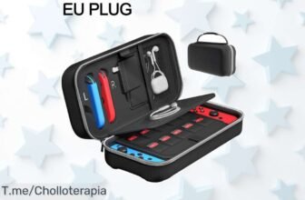 Consigue la consola Nintendo Switch con súper almacenamiento y funda antiarañazos a precio loco un super chollo que no volverás a ver aprovecha este ofertón ya porque vuela rápido