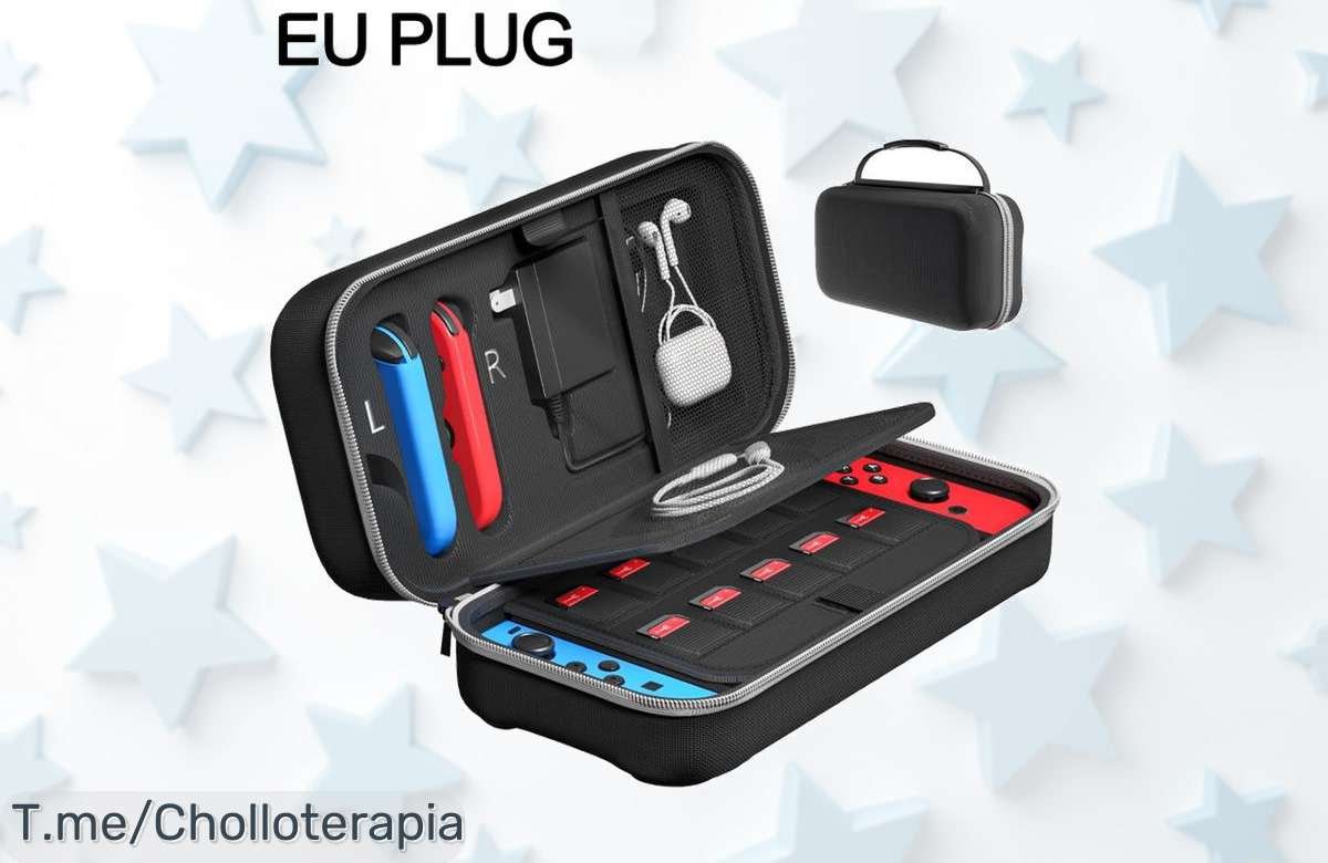 Consigue la consola Nintendo Switch con súper almacenamiento y funda antiarañazos a precio loco un super chollo que no volverás a ver aprovecha este ofertón ya porque vuela rápido