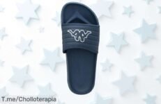 Consigue las chanclas Kappa Lablo Blue Marine-White diseño moderno y precio loco nunca visto con descuento brutal solo hoy aprovecha este ofertón de precio de ganga antes que se agote
