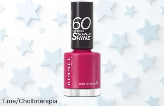 Consigue rimmel London 60 Sec en CocoNuts For You con secado ultra rápido y brillo duradero precio loco oferta nunca vista corre que vuelan las unidades del super chollo