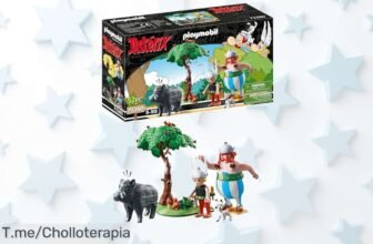 Consigue ya estos figuras icónicas de Astérix y Obélix con un nivel de detalle nunca visto a precio loco que vuela super chollo oferta limitada no la pierdas