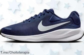 Consigue ya las Nike Revolution 7 azul marino con suela antideslizante precio loco y descuento brutal nunca visto aprovecha este ofertón limitado ¡corre por tu super chollo hoy!