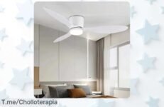 Consigue ya ventiladores de techo con luz LED y control remoto a precio loco aprovecha este ofertón con descuento brutal nunca visto ¡oferta limitada corre que vuelan!
