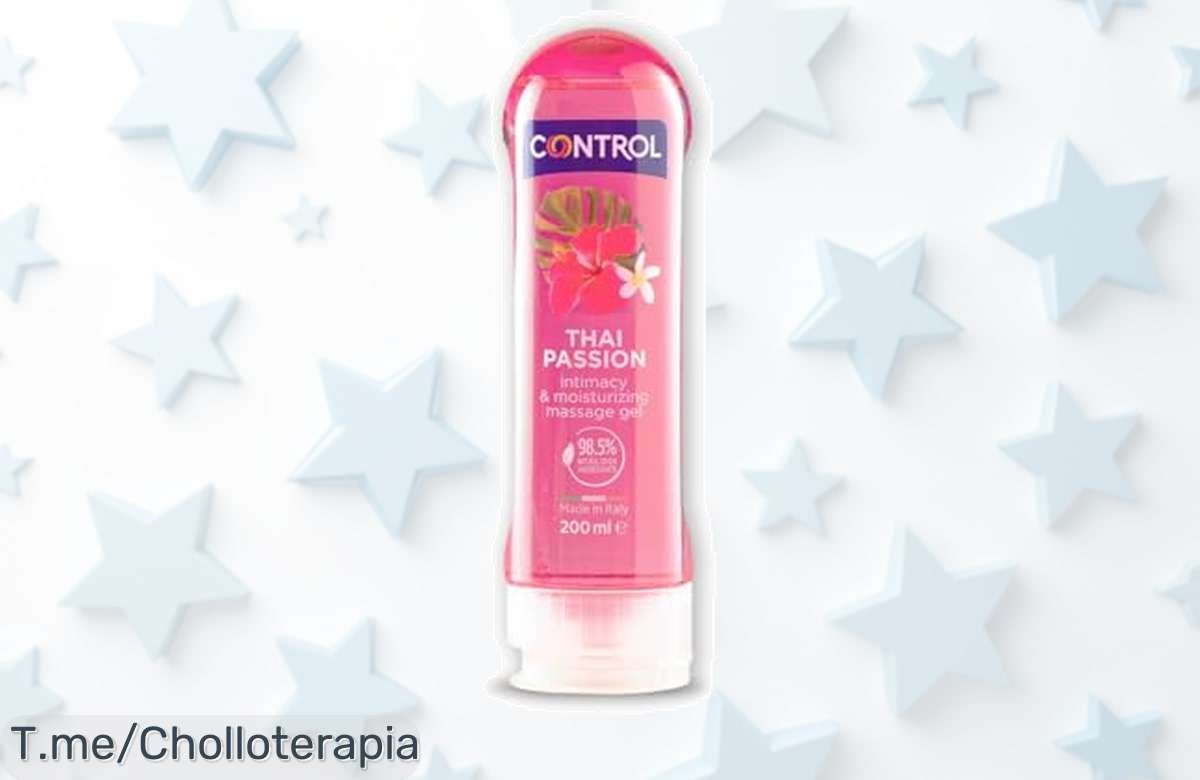 Control Gel Thai Passion 2 en 1 con aroma picante que hidrata y es seguro con preservativos ¡ofertón nunca visto a precio loco y descuento brutal date prisa antes de que se agote!