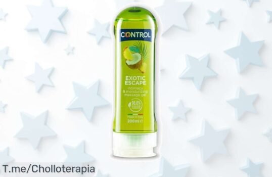 Control gel exotic escape 2 en 1 con aroma tropical irresistible y hidratación que cautiva precio loco descuento brutal oferta única limitada corre ya antes de que se acabe