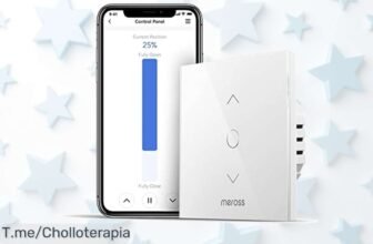Controla tus cortinas con Meross WiFi y Alexa a tu ritmo disfruta de un precio loco en este ofertón nunca visto date prisa que es oferta limitada!