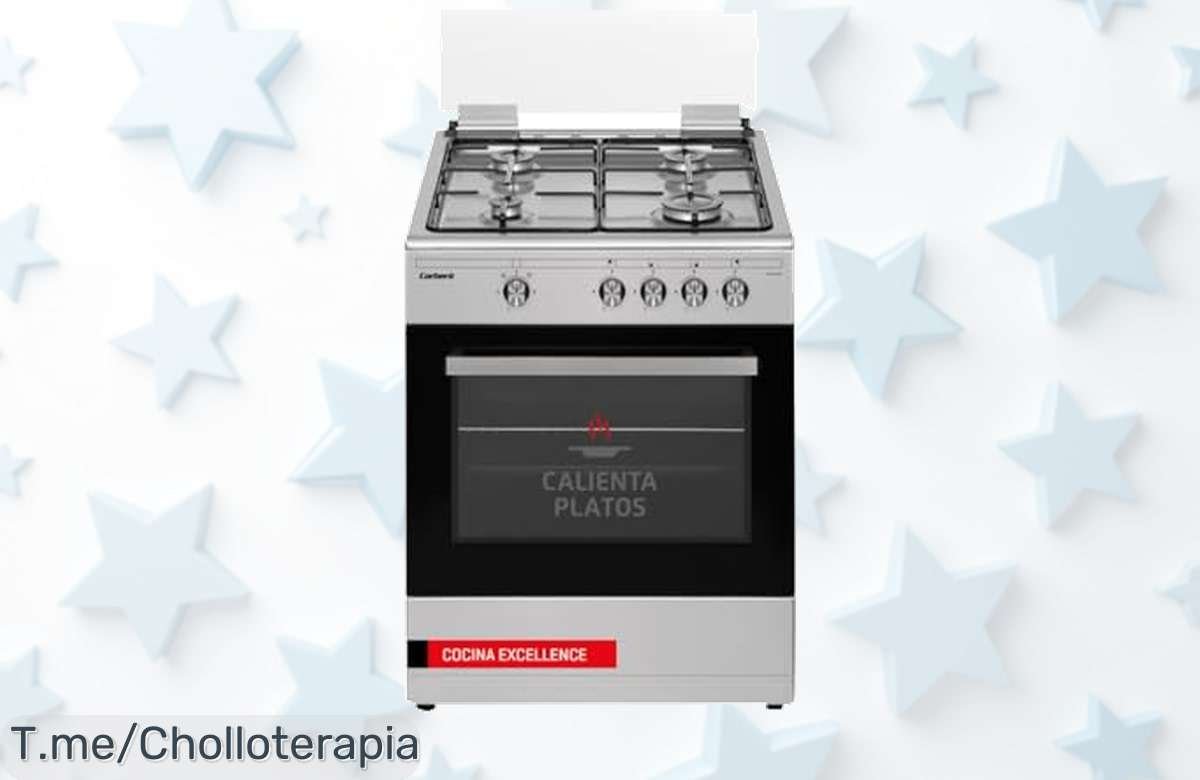 Corbero CCSF60420BX con cuatro fuegos potentes diseño inox top aprovecha este ofertón nunca visto precio de ganga que vuela compra ya antes que se acabe