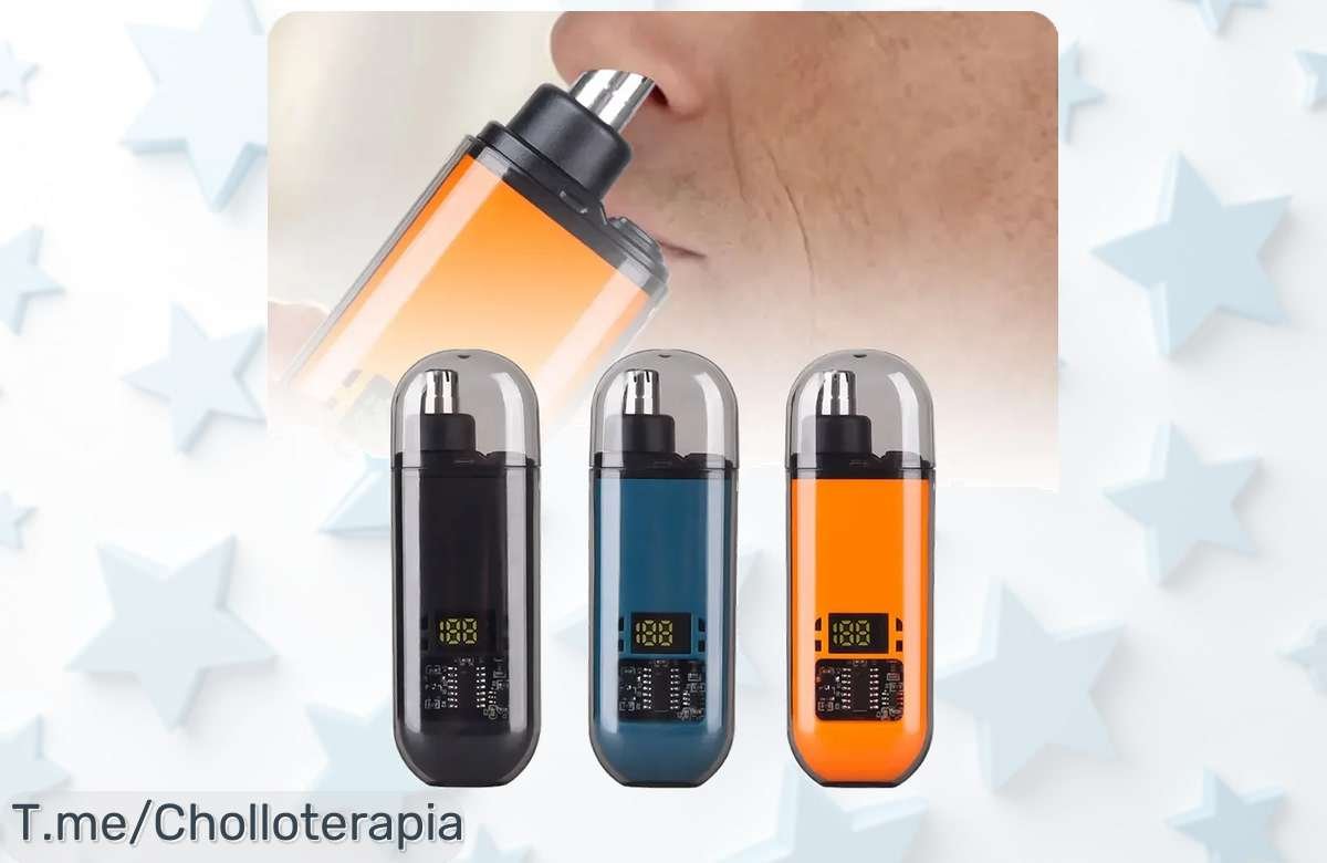 Cortadora de pelo 2 en 1 para hombre con limpieza sin dolor una herramienta que cuida tu estilo aprovecha este super chollo con descuento brutal compra ya oferta limitada