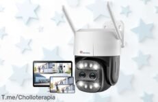 Ctronics cámara con zoom 6X y visión nocturna en color precio loco para vigilar sin falsas alarmas aprovecha este super chollo que vuela ya nunca visto descuento brutal