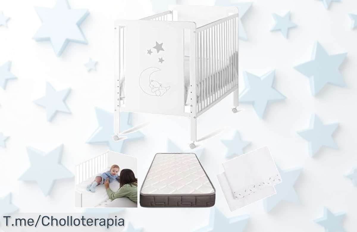 Cuna colecho con kit ajustable y colchón incluido a precio loco no dejes escapar este super chollo oferta brutal y limitada actúa ya antes que se agoten