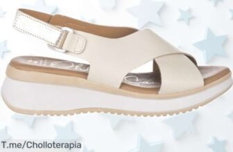 Cuñas Oh My Sandals mujer hielo con diseño único y caída de precio brutal un super chollo que no puedes dejar pasar corre antes de que se agoten oferta limitada