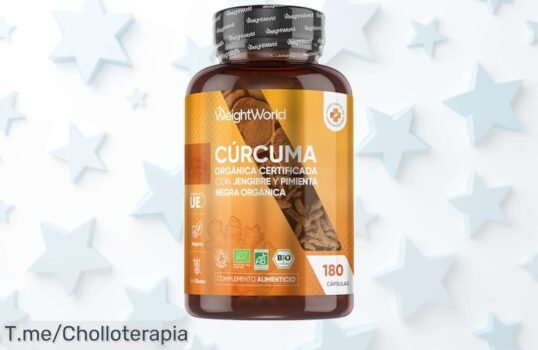 Cúrcuma con jengibre y pimienta negra potencia máxima para tu energía diaria precio loco descuento brutal nunca visto corre que vuelan las cápsulas ¡compra ya!