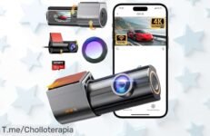 Dashcam 4K con visión nocturna y sensor G alucinante a precio loco disfruta de un ofertón nunca visto que captura todo en carretera corre antes que se agote este descuento brutal