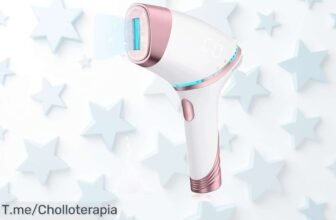 Depiladora láser con enfriamiento a cinco grados para absoluto confort disfruta de flashes ilimitados en este ofertón con descuento brutal precio loco y stock limitado actúa ya
