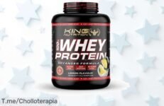 Descubre 100 whey protein con concentración máxima para músculos fuertes y energía al tope aprovecha este ofertón de precio loco nunca visto que vuela compra ya antes que se acabe