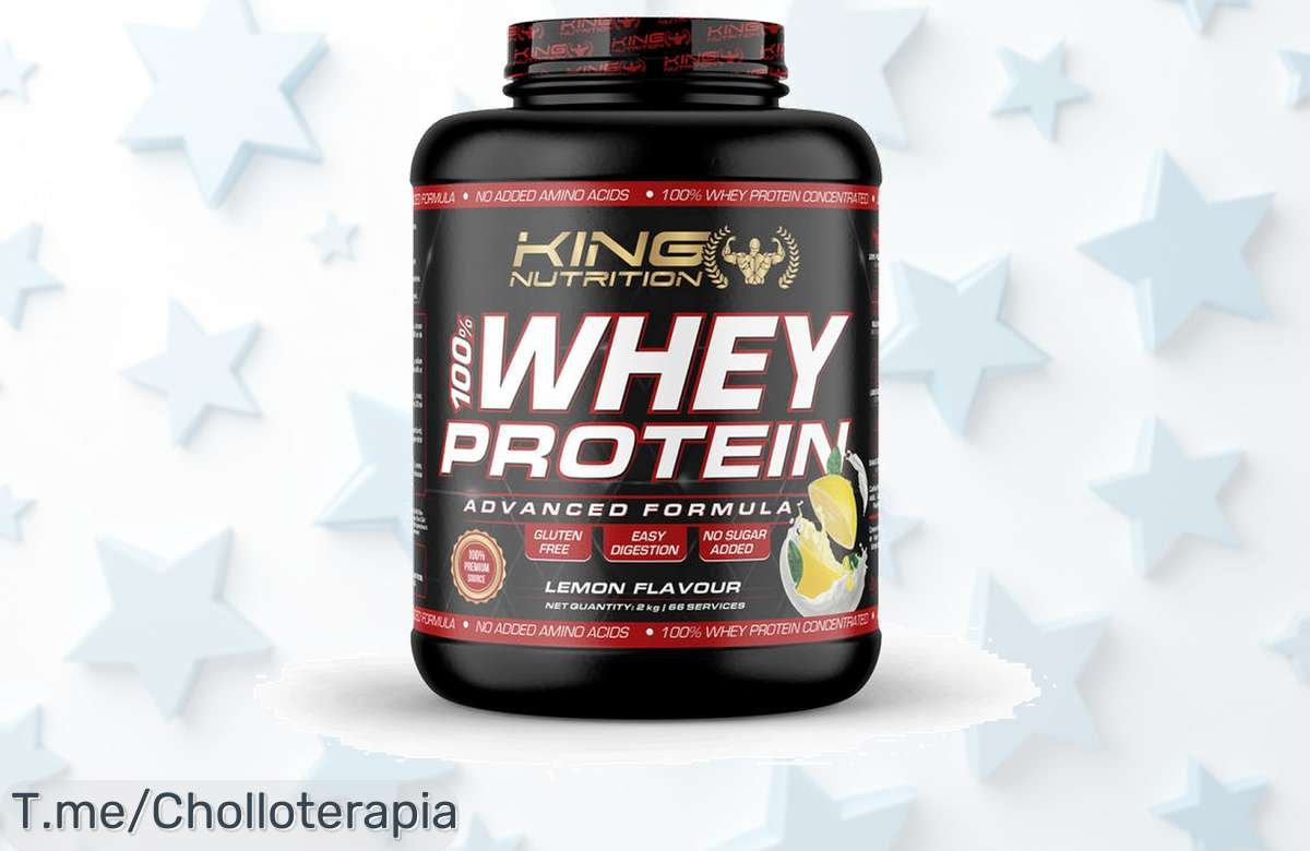 Descubre 100 whey protein con concentración máxima para músculos fuertes y energía al tope aprovecha este ofertón de precio loco nunca visto que vuela compra ya antes que se acabe