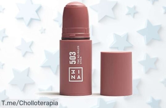Descubre 3INA Makeup no rules stick con ácido hialurónico un colorete 3 en 1 que dura todo el día precio de ganga único y super chollo aprovecha este ofertón limitado ya