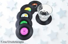 Descubre 6 posavasos disco únicos para fans de la música con diseño elegante precio loco y descuento brutal aprovecha este ofertón nunca visto antes que se acaben