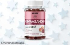 Descubre Ashwaghandha KSM66 gomitas sabor naranja con descuento brutal para reducir estrés y mejorar tu sueño no dejes pasar este ofertón precio loco solo por tiempo limitado actúa ya