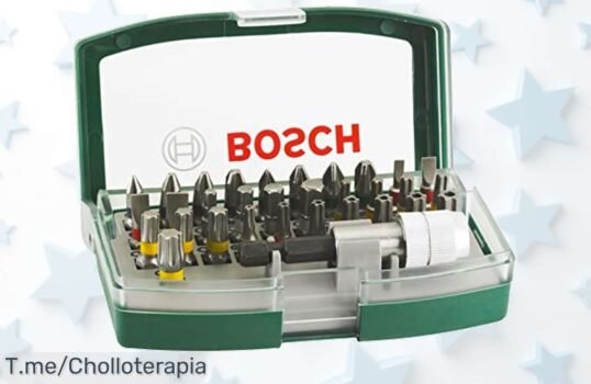 Descubre Bosch 32 piezas con soporte mágico que no pierde tornillos disfruta esta oferta nunca vista y aprovecha el precio loco antes de que se acabe corre ya