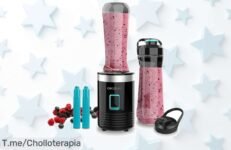 Descubre Cecotec Power Titanium 350W con cuchillas de titanio y tubos refrigeradores garantía de zumos y smoothies perfectos ahora a un precio loco no esperes más ofertón único nunca visto compra ya