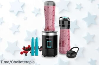 Descubre Cecotec Power Titanium 350W con cuchillas de titanio y tubos refrigeradores garantía de zumos y smoothies perfectos ahora a un precio loco no esperes más ofertón único nunca visto compra ya