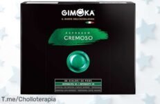 Descubre Gimoka Espresso crema intenso y suave en cápsulas compatibles con Nespresso calidad pro a precio loco disfruta este ofertón con descuento brutal antes que se acabe compra ya
