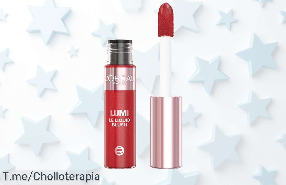 Descubre L’Oréal Paris Lumi Glotion blush con fórmula iluminadora en un ofertón nunca visto precio loco para lucir un glow natural aprovecha este descuento brutal antes que se agote