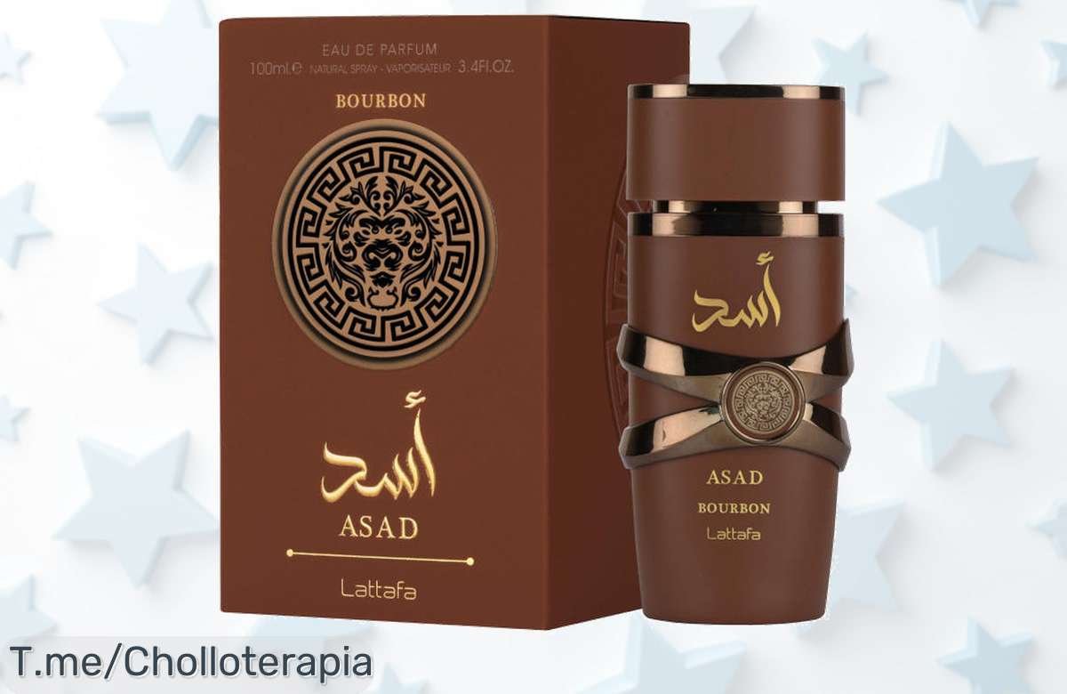 Descubre Lattafa Asad Bourbon 100 ml con aroma intenso jamás visto disfruta el super chollo de un precio loco corre antes que termine la oferta limitada
